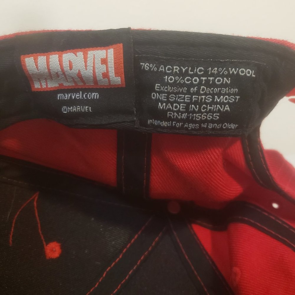 Marvel Deadpool Ball Cap Snapback - image 2
